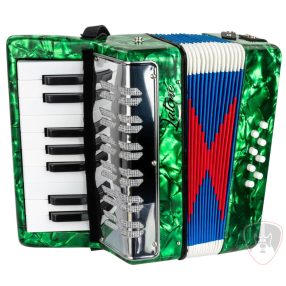 Latone AccordiStar Billentyűs harmonika Green