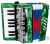Latone AccordiStar Billentyűs harmonika Green