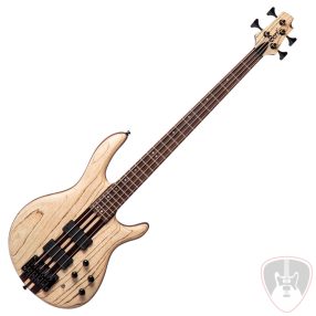   Cort elektromos basszusgitár, Fishman hangszedő, keménytokkal, matt natúr  Co-A4UltraAsh-ENB with case