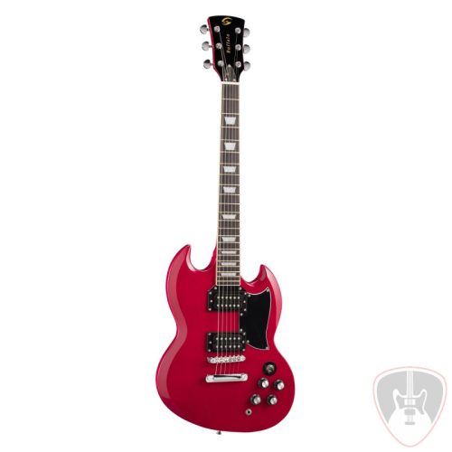 BUFFALO- PRO WR - Buffalo Pro dupla cutaway elektromos gitár két humbuckerrel , ragasztott nyakkal