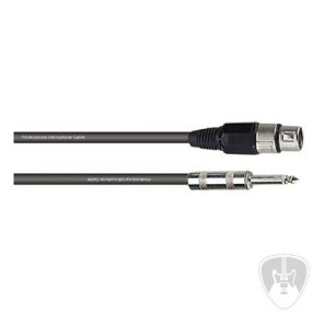 GMC-2112-3 Triton Mikrofon kábel XLR-jack 3m 