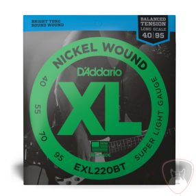   D'addario EXL220BT 40-95 Balanced Tension basszusgitár húr