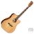 CORT AKUSZTIKUS GITÁR ELEKTRONIKÁVAL, CUTAWAY, FÉNYES NATÚR  Co-Earth60CE-NAT