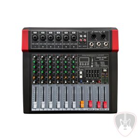  VK-60K Powermixer, 2x150W/4Ohm, USB Audio interface, Bluetooth