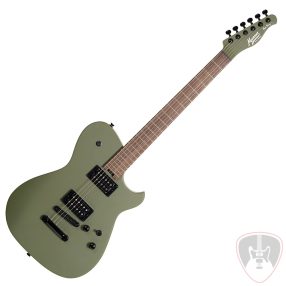   Cort elektromos gitár, Matt Bellamy Signature modell, humbucker szett, matt oliva  Co-MBM-2H-B-SOG