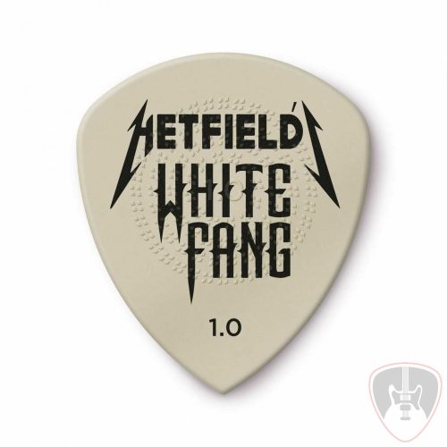 Dunlop PH122R100 HETFIELD WHITE FANG pengető 1,00mm