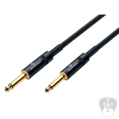 WM-ICJJ6 - Wiremaster aszimmetrikus hangszerkábel: 6.3mm Jack MONO-6.3mm Jack MONO / 6m