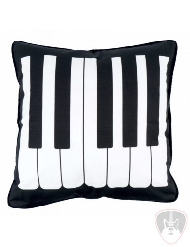 Zongorabillentyű mintás párnahuzat