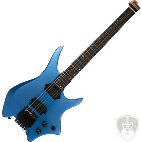 HILS Guitars HN3 NEXT Metallic Emerald Blue Headless gitár