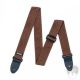 Dunlop D07-01 Poly Textil gitár heveder Brown