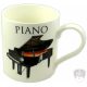 Music Sales Piano bögre