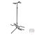 SOUNDSATION SGS-210 - Univerzális dulpa gitárállvány, magasságállítással és biztonsági gumipánttal a nyakon