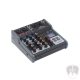 MIOMIX 202M - 4-csatornás Professzionális Audió keverő Media Player,BT és Digital Echo effektel