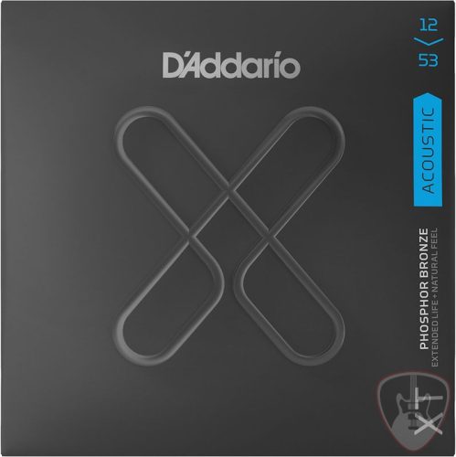 D'Addario XT Phosphor Bronze 12-53 akusztikus gitár húr szett