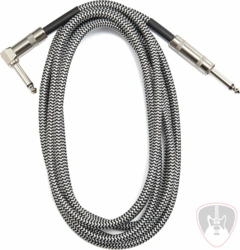 Dr.Parts DRCA2BK 3 m Egyenes - Pipa hangszerkábelek