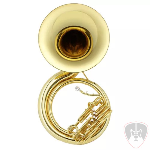 Jupiter JSP-1110 BB sousaphone, 4 gépes, réz