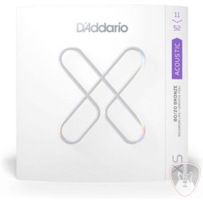   D'Addario XS 80/20 Bronze 11-52 Custom Light akusztikus gitár húr szett