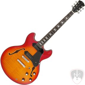   Sire Larry Carlton H7V Cherry Sunburst Félakusztikus - jazz-gitár