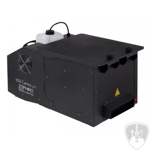  CENTOLIGHT ZEPHIRO LOW FOG 1500 - Nagyteljesítményű alacsony köd gép DMX interfésszel és vezeték nélküli vezérlővel