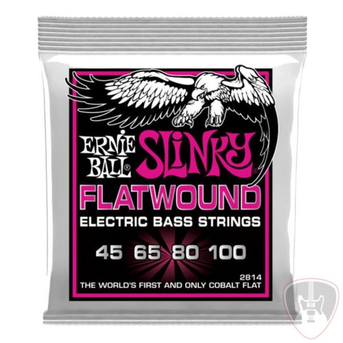 Ernie Ball 2814 Super Slinky Flatwound 45-100 húrkészlet