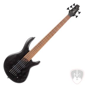   Cort elektromos basszusgitár, 5 húros, Bartolini Preamp, fekete  Co-B5-Element-OPTB