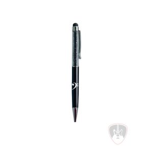   Érintőképernyőhöz használható fekete színű kristályos toll