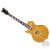 Vintage LV100AFD balkezes elektromos gitár Flamed Amber "Paradise"