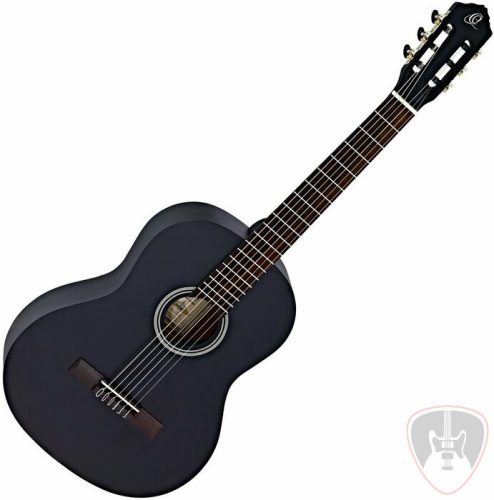 Ortega RST5MBK 4/4 Satin Black Klasszikus gitár