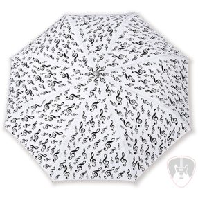 Vienna World esernyő, összecsukható, violin kulcs fekete