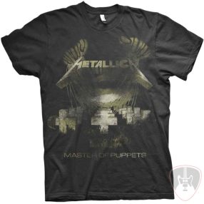 Metallica Ing Master of Puppets Distressed Unisex Black XL