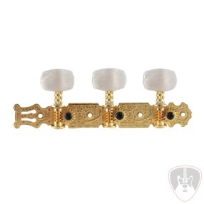 SMH-G-P - Arany gitárkulcs készlet klasszikus gitárhoz