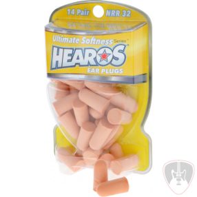   HEAROS Ultimate Softness Series Ear Plugs Beige NRR 32dB 14 Pairs