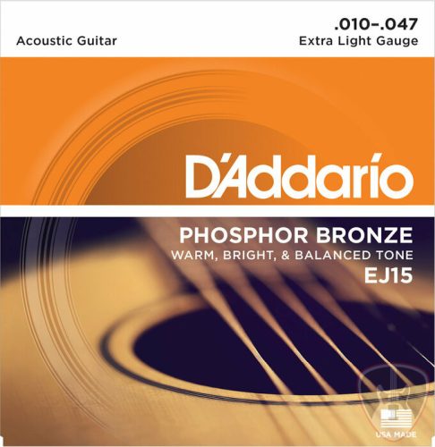 D'Addario EJ15 Akusztikus gitárhúrok