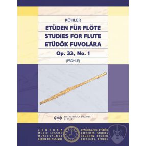 Köhler, Ernesto: Etűdök fuvolára 1