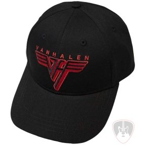Van Halen Classic Red Logo Sapka Black