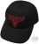 Van Halen Classic Red Logo Sapka Black