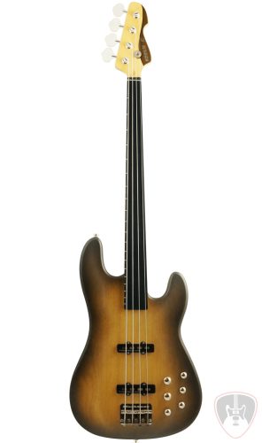 MARKBASS JGF SUNBURST TOBACCO 4 CR EB FRETLESS Bass Guitar