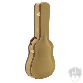   TD100-C - Ívelt tetejű keménytok Tweed borítással klasszikus gitárokhoz