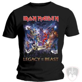 Iron Maiden Ing Legacy of the Beast Unisex Black L