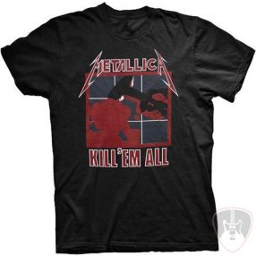 Metallica Ing Kill 'Em All Unisex Black XL