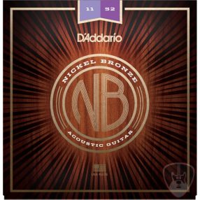  D'Addario NB1152 Nickel Bronze akusztikusgitár-húr, 11-52