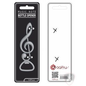 Violinkulcs alakú üvegnyitó