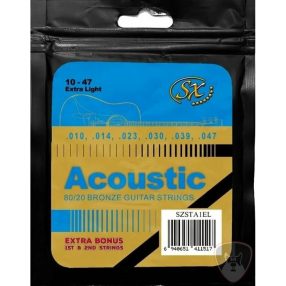 SX SZSTA1EL Extra Light Akusztikus gitárhúrok