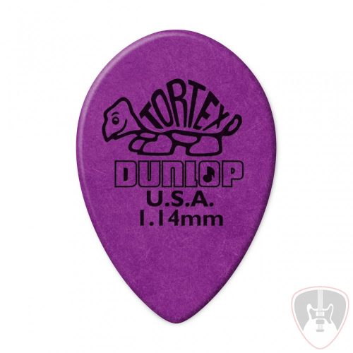 Dunlop 423R114 TORTEX SMALL TEAR DROP pengető 1,14mm 