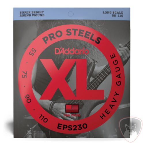 D'addario EPS230 Pro Steel 55-110 basszusgitár húr