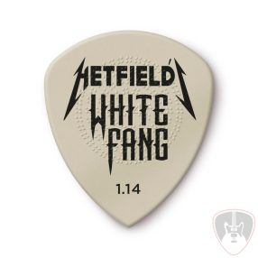 Dunlop PH122R114 HETFIELD WHITE FANG pengető 1,14mm 