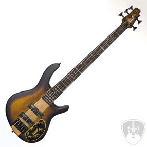   Cort elektromos basszusgitár, 5 húros, Markbass Preamp, open pore tabacco burst  Co-C5PlusZBMH-OTAB