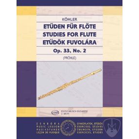 Köhler, Ernesto: Etűdök fuvolára 2