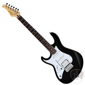 CORT ELEKTROMOS GITÁR, BALKEZES, FEKETE  Co-G250LH-BK