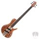 Cort elektromos basszusgitár, 5 húros, keménytokkal, nyílt pórusú natúr bubinga  Co-A5Beyond-OPBN with case